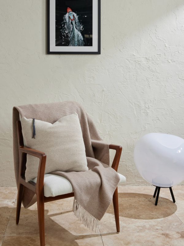 Fringed Cashmere and Silk-Blend Throw - OU Fringed Cashmere and Silk-Blend Throw - OU