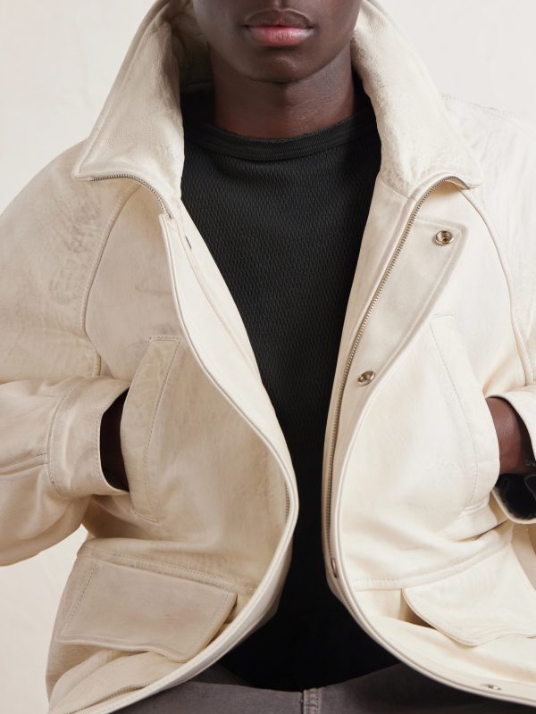 Prince Phillip's Childhood Leather Jacket - E2 Prince Phillip's Childhood Leather Jacket - E2