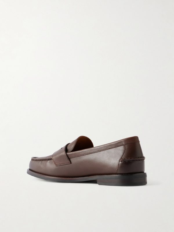 Alston Leather Penny Loafers - BK Alston Leather Penny Loafers - BK