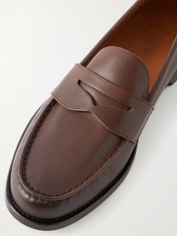 Alston Leather Penny Loafers - CU Alston Leather Penny Loafers - CU