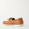 Merton Leather Boat Shoes - BK