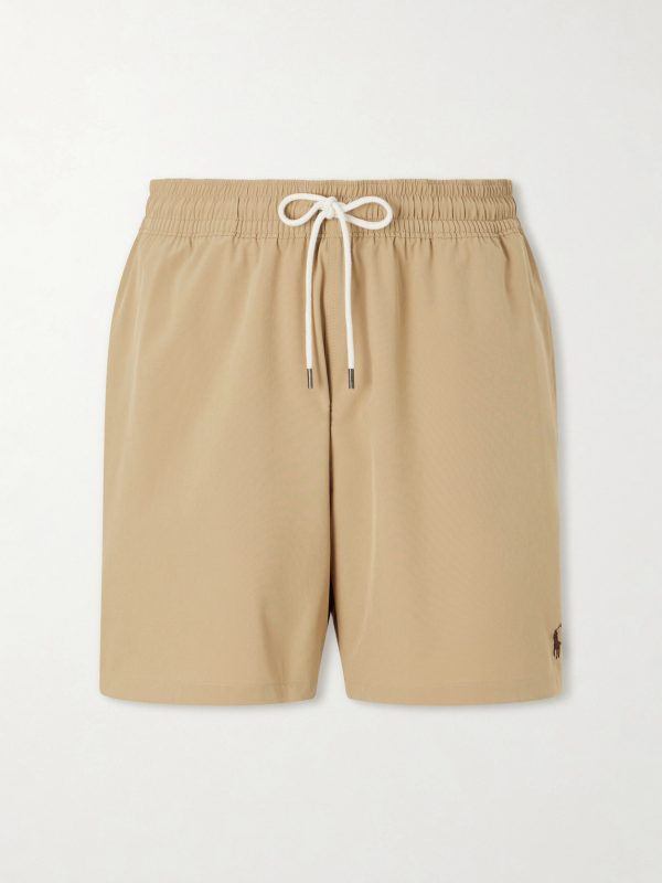 Traveler Straight-Leg Mid-Length Recycled Swim Shorts Traveler Straight-Leg Mid-Length Recycled Swim Shorts