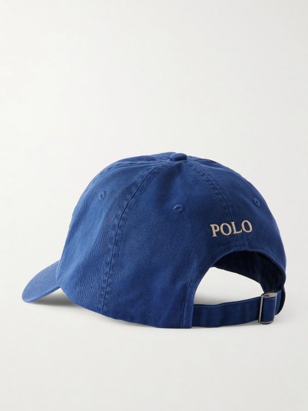 Logo-Embroidered Cotton-Twill Baseball Cap - BK Logo-Embroidered Cotton-Twill Baseball Cap - BK