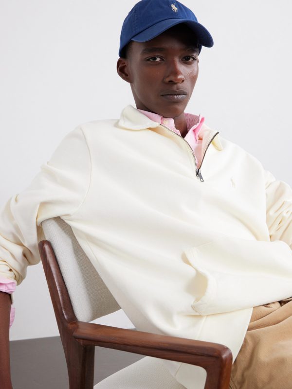 Logo-Embroidered Cotton-Twill Baseball Cap - FR Logo-Embroidered Cotton-Twill Baseball Cap - FR