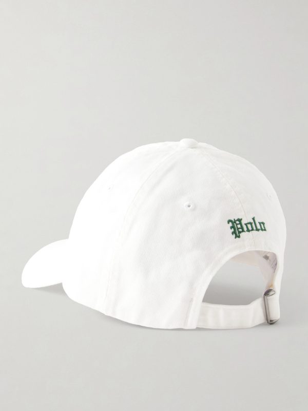 Logo-Embroidered Cotton-Twill Baseball Cap - BK Logo-Embroidered Cotton-Twill Baseball Cap - BK