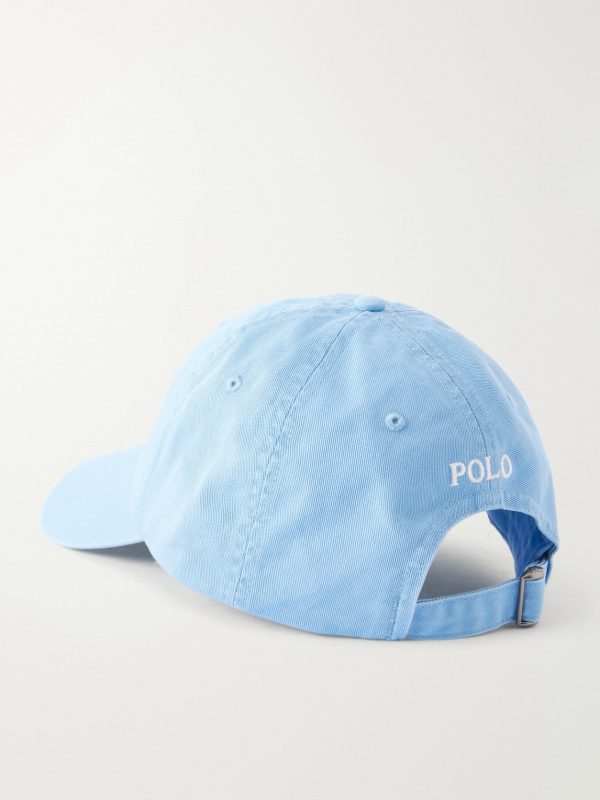 Logo-Embroidered Cotton-Twill Baseball Cap - BK Logo-Embroidered Cotton-Twill Baseball Cap - BK