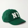 Embroidered Cotton-Twill Baseball Cap Embroidered Cotton-Twill Baseball Cap