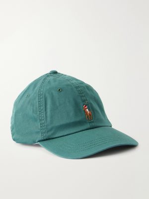 Logo-Embroidered Cotton-Blend Twill Baseball Cap Logo-Embroidered Cotton-Blend Twill Baseball Cap