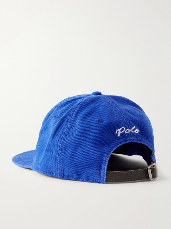 Logo-Embroidered Cotton-Twill Baseball Cap - BK Logo-Embroidered Cotton-Twill Baseball Cap - BK