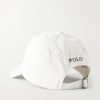 Logo-Embroidered Cotton-Twill Baseball Cap - BK Logo-Embroidered Cotton-Twill Baseball Cap - BK