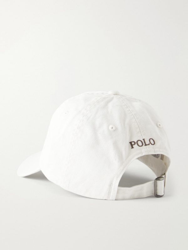 Logo-Embroidered Cotton-Twill Baseball Cap - BK Logo-Embroidered Cotton-Twill Baseball Cap - BK