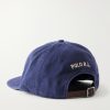 Embroidered Cotton-Twill Baseball Cap - BK