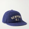 Embroidered Cotton-Twill Baseball Cap