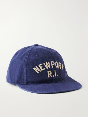 Embroidered Cotton-Twill Baseball Cap Embroidered Cotton-Twill Baseball Cap