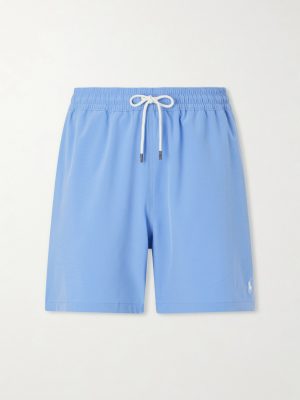 Traveler Straight-Leg Mid-Length Recycled Swim Shorts