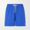 Traveler Straight-Leg Mid-Length Recycled Swim Shorts Traveler Straight-Leg Mid-Length Recycled Swim Shorts