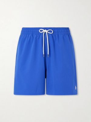 Traveler Straight-Leg Mid-Length Recycled Swim Shorts Traveler Straight-Leg Mid-Length Recycled Swim Shorts