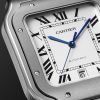 Santos de Cartier Large Automatic 47.5mm Titanium and Alligator Watch, Ref. No. WSSA0089 - CU Santos de Cartier Large Automatic 47.5mm Titanium and Alligator Watch, Ref. No. WSSA0089 - CU