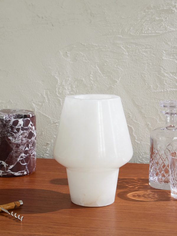 Ava Alabaster Vase - OU Ava Alabaster Vase - OU
