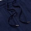 Prepster Straight-Leg Logo-Embroidered Linen Drawstring Shorts - E1 Prepster Straight-Leg Logo-Embroidered Linen Drawstring Shorts - E1