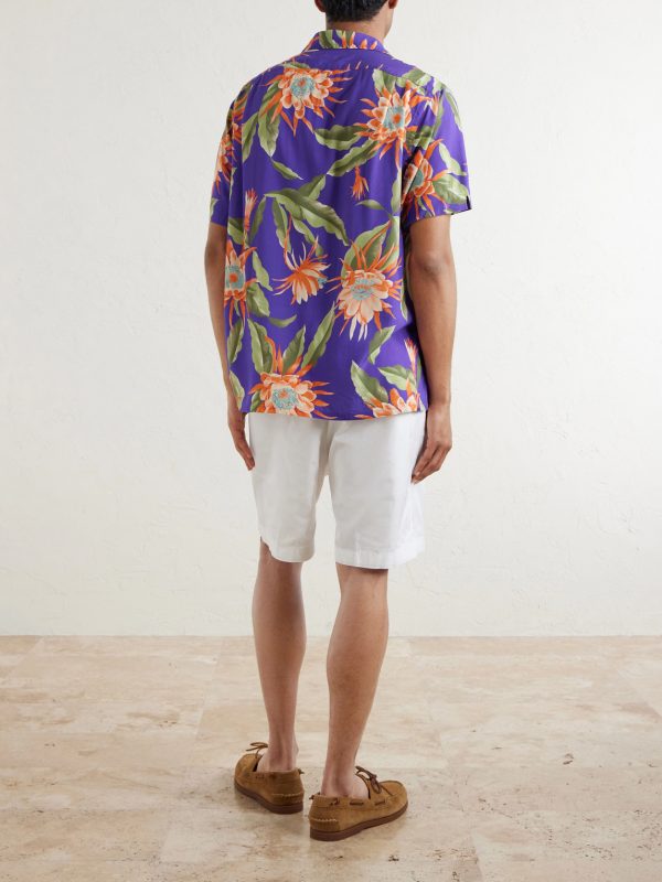 Printed Voile Shirt - BK Printed Voile Shirt - BK