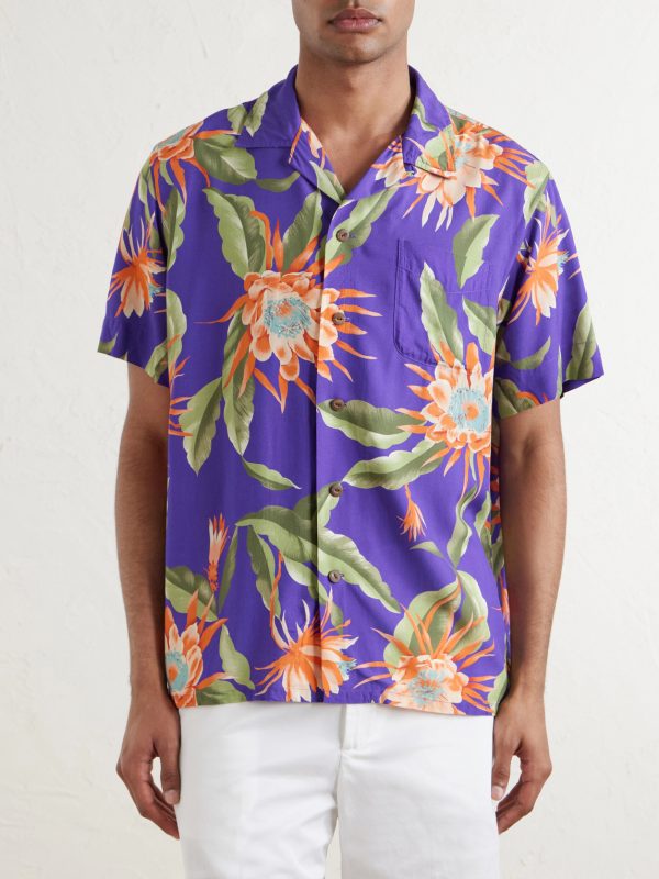 Printed Voile Shirt - FR Printed Voile Shirt - FR