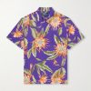 Printed Voile Shirt Printed Voile Shirt
