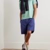 Straight-Leg Cotton and Linen-Blend Shorts - OU