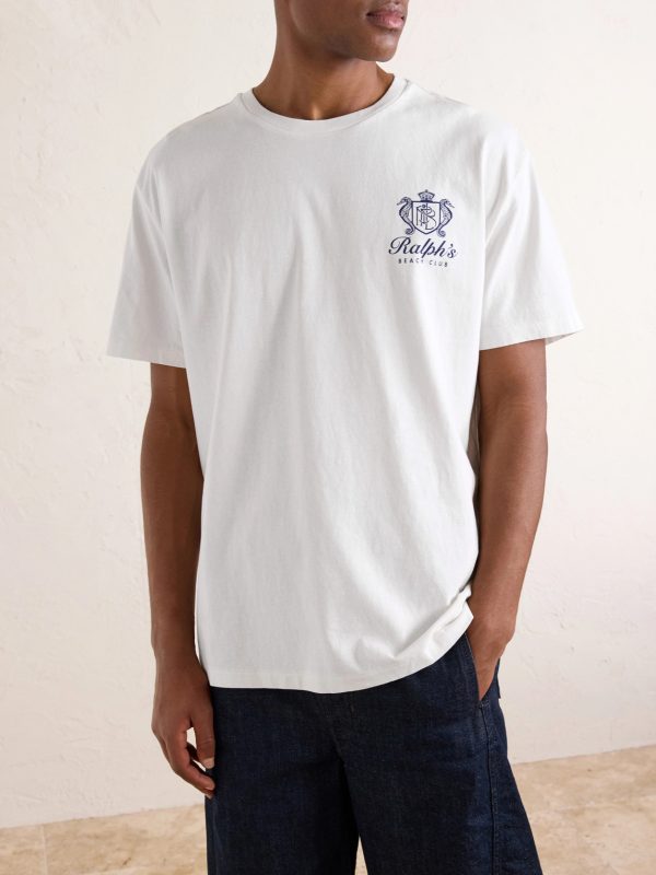 Logo-Print Cotton-Jersey T-Shirt - FR
