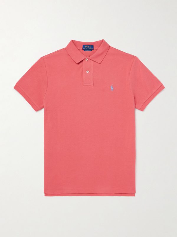Logo-Embroidered Cotton-Piqué Polo Shirt Logo-Embroidered Cotton-Piqué Polo Shirt