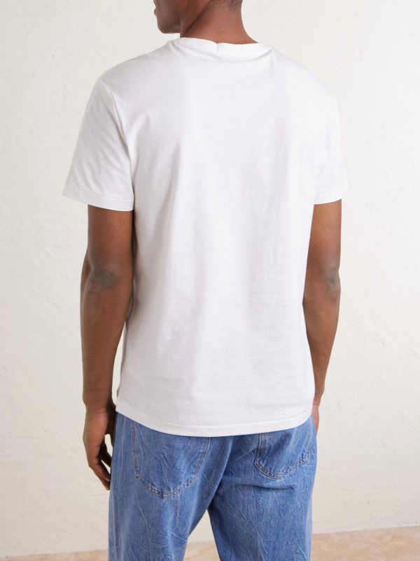 Logo-Print Cotton-Jersey T-Shirt - BK Logo-Print Cotton-Jersey T-Shirt - BK