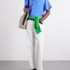 Logo-Embroidered Checked Linen and Cotton-Blend Shirt - OU Logo-Embroidered Checked Linen and Cotton-Blend Shirt - OU