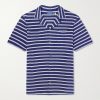 Striped Cotton-Blend Shirt