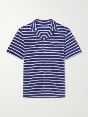 Striped Cotton-Blend Shirt Striped Cotton-Blend Shirt