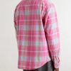 Checked Cotton Shirt - BK Checked Cotton Shirt - BK