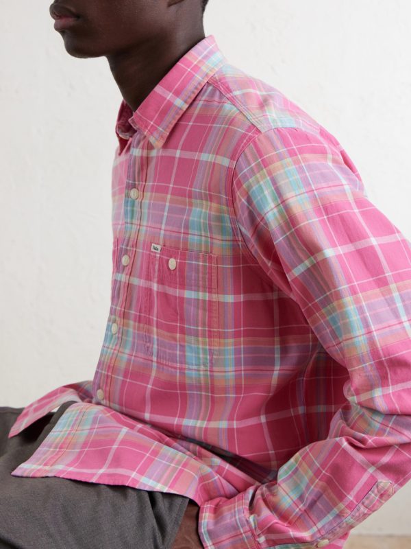 Checked Cotton Shirt - CU Checked Cotton Shirt - CU