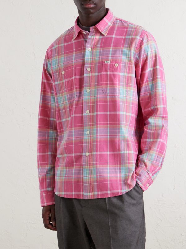 Checked Cotton Shirt - FR Checked Cotton Shirt - FR