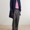 Checked Cotton Shirt - OU Checked Cotton Shirt - OU