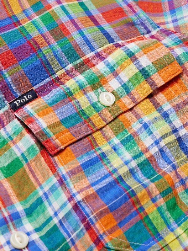 Checked Linen Shirt - CU Checked Linen Shirt - CU