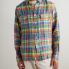Checked Linen Shirt - FR Checked Linen Shirt - FR