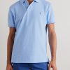 Logo-Embroidered Cotton-Jersey Polo Shirt - FR Logo-Embroidered Cotton-Jersey Polo Shirt - FR