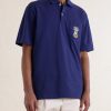 Logo-Embroidered Cotton-Piqué Polo Shirt - FR Logo-Embroidered Cotton-Piqué Polo Shirt - FR