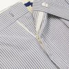 Tapered Striped Cotton-Seersucker Trousers - E1 Tapered Striped Cotton-Seersucker Trousers - E1