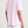 Open-Collar Cotton and Linen-Blend Polo Shirt - BK Open-Collar Cotton and Linen-Blend Polo Shirt - BK