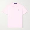 Open-Collar Cotton and Linen-Blend Polo Shirt Open-Collar Cotton and Linen-Blend Polo Shirt