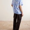 Printed Linen Shirt - BK