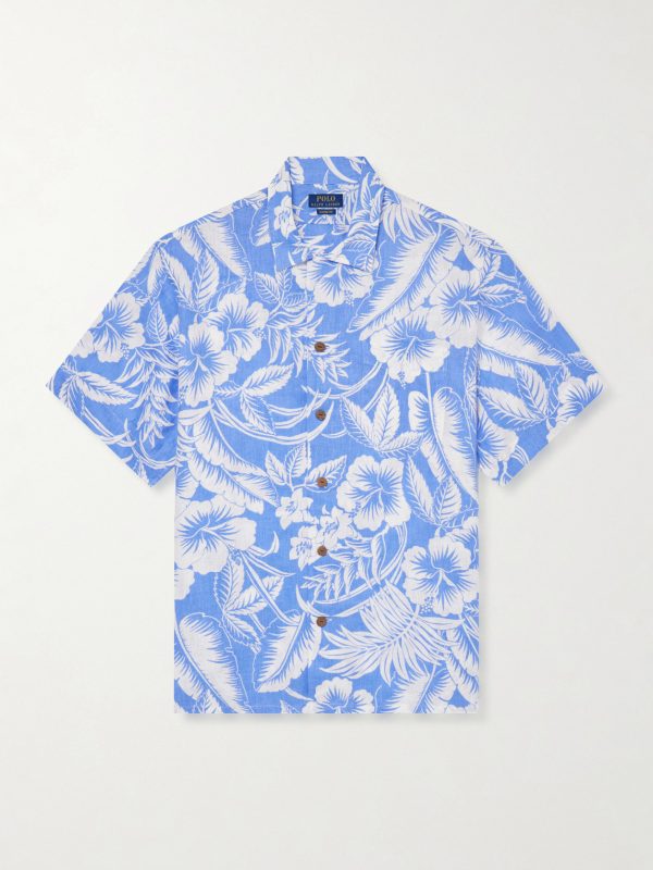 Printed Linen Shirt