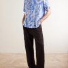Printed Linen Shirt - OU