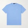 Logo-Embroidered Cotton-Jersey T-Shirt