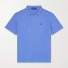 Open-Collar Cotton and Linen-Blend Polo Shirt Open-Collar Cotton and Linen-Blend Polo Shirt